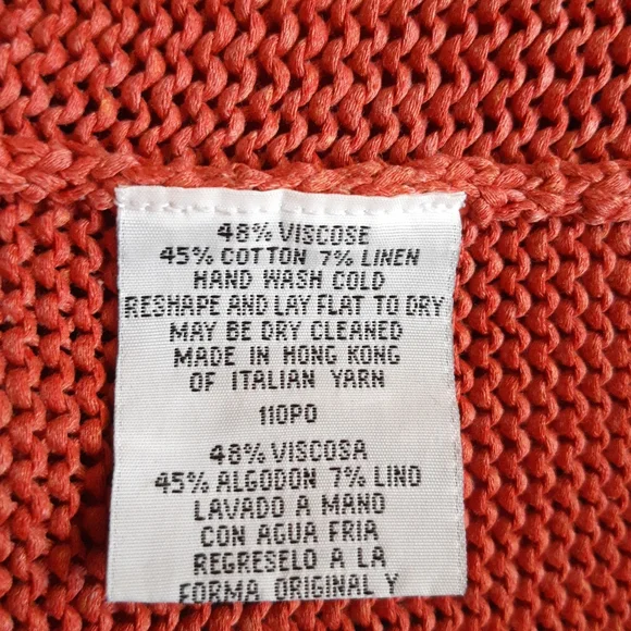 Eileen Fisher Italian Yarn Textured Knit Turtleneck Sweater - Picture 12 of 12